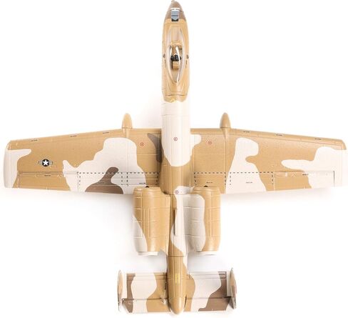 E-flite RC Airplane UMX A-10 Thunderbolt II 30 مم EDF BNF بطارية إرسال أساسية وشاحن غير متضمن مع AS3X وSafe Select 562 مم EFLU6550 in Saudi Arabia