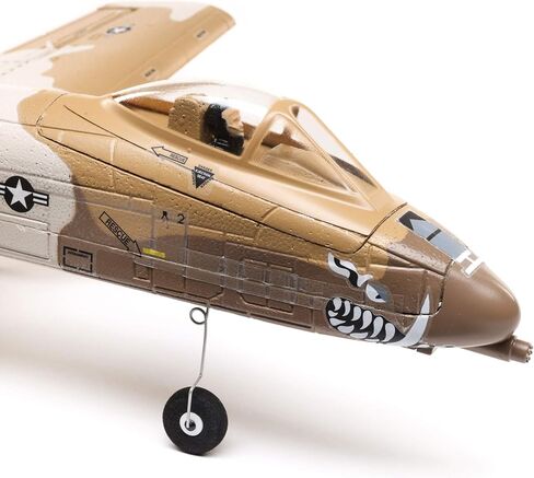 E-flite RC Airplane UMX A-10 Thunderbolt II 30 مم EDF BNF بطارية إرسال أساسية وشاحن غير متضمن مع AS3X وSafe Select 562 مم EFLU6550 in Saudi Arabia