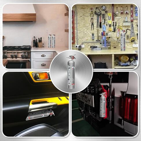 طفاية حريق للمنزل 9 في 1 طفاية حريق محمولة للسيارة / المطبخ / المنزل - سهلة التنظيف والتي يمكن أن تمنع إعادة الاشتعال. in Kuwait