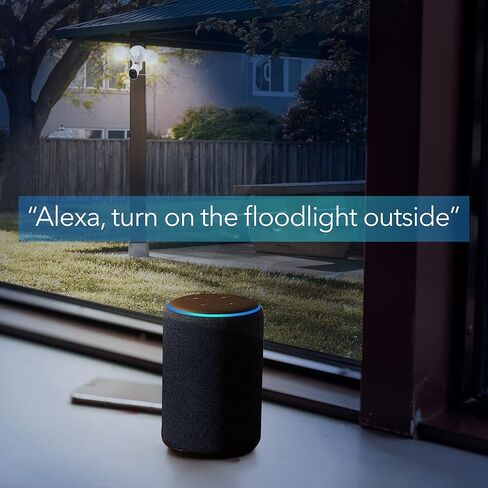 مصباح كشاف ذكي 3 في 1 من Wasserstein وشاحن وتركيب - متوافق مع Arlo Ultra/Ultra 2، Arlo Pro 3/4-1500 لومن - مستشعر الحركة والتحكم في المؤقت (كاميرا Arlo غير متضمنة) in Kuwait