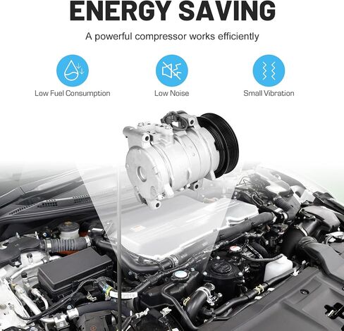New AC Air Condition Compressor with Clutch for Honda Accord 2.4L 2003-2007 1521609 38810RAAA01 in Saudi Arabia