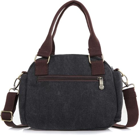 Women's Canvas Vintage Shoulder Bag Hobo Daily Purse Large Tote Shopper Handbag boho crossbody bag Medium Large in Saudi Arabia