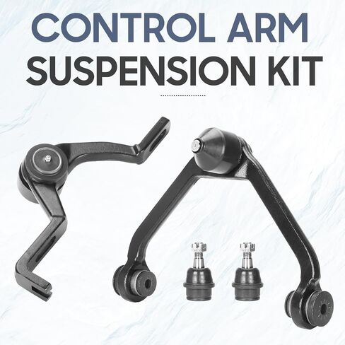 Front Upper Control Arm Assembly (for Front Torsion Bar 2pc design) Fit for 1995-2001 Ford Explorer 1998-2007 Mazda B3000 B4000 1998-2011 Ranger 1997-2001 Mercury Mountaineer K8708T K8710T in Saudi Arabia