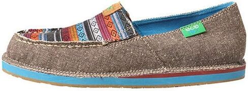Twisted X Women's Serape Driving Moccasin Shoes Moc Toe - Wcl0005 in Saudi Arabia
