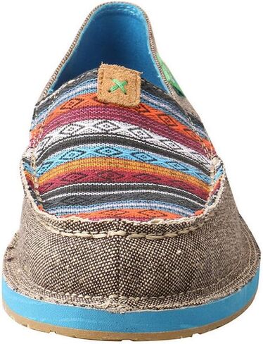 Twisted X Women's Serape Driving Moccasin Shoes Moc Toe - Wcl0005 in Saudi Arabia