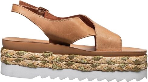 Antelope Women's Abby Leather Flat Platform Sandals in Saudi Arabia