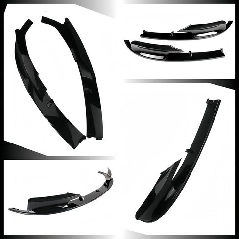 Front Bumper Lip Splitter Compatible with 2012-2018 F30 F31 Base 3 Series (M Tech/M Sport Only), Air Dam Spoiler Lower Chin 2Pcs Fits for Sedan, Protection Body Part (Carbon Fiber Pattern) in Kuwait