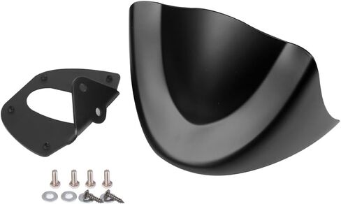 Motorcycle Front Chin Spoiler Air Dam Fairing Cover Mounting Bracket for Harley Davidson Dyna StreetBob FatBob Models 2006-2017 2016 2015 in Saudi Arabia