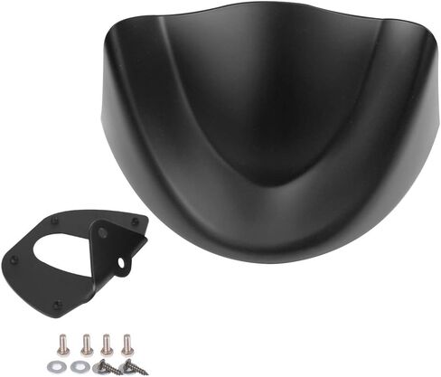 Motorcycle Front Chin Spoiler Air Dam Fairing Cover Mounting Bracket for Harley Davidson Dyna StreetBob FatBob Models 2006-2017 2016 2015 in Saudi Arabia