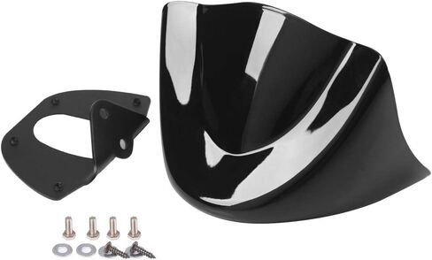 Motorcycle Front Chin Spoiler Air Dam Fairing Cover Mounting Bracket for Harley Davidson Dyna StreetBob FatBob Models 2006-2017 2016 2015 in Saudi Arabia