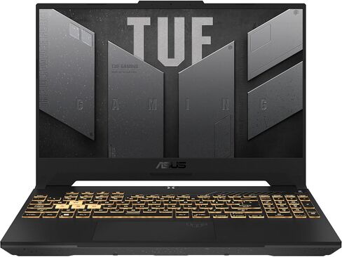 ASUS TUF Gaming F15 Gaming Laptop (Intel i5-13500H 12-Core, 16GB RAM, 1TB PCIe SSD, GeForce RTX 4050, 15.6" 144 Hz Full HD (1920x1080), WiFi, Bluetooth, Backlit KB, Webcam, Win 10 Pro) with USB-C Dock in Saudi Arabia