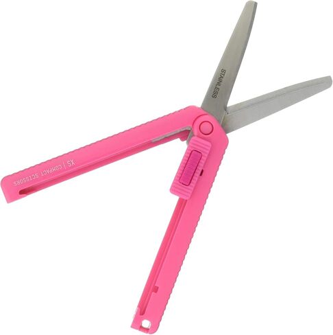 Midori Compact Scissors, XS Series, Pink (49471006) in Saudi Arabia