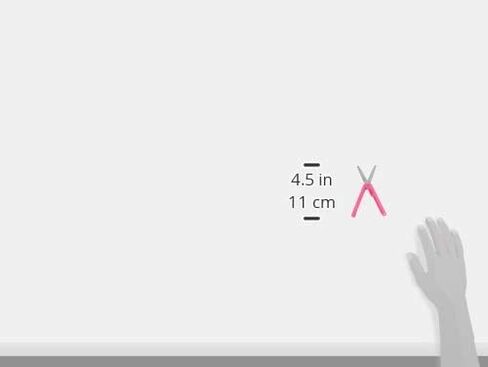 Midori Compact Scissors, XS Series, Pink (49471006) in Saudi Arabia