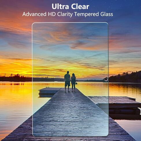 [عبوتان] واقي شاشة أزرق فاتح لجهاز Amazon Fire HD 10/Fire HD 10 Plus/Fire HD 10 Kids/Fire HD 10 Kids Pro Tablet، فلتر مضاد للوهج 10.1 بوصة (الجيل الحادي عشر، إصدار 2021)، زجاج مقسى in Kuwait