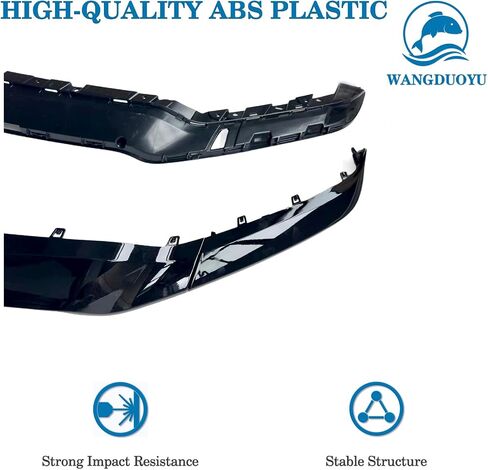 Stainless Steel Style Upper Replacement Grille Trim Molding Compatible with 2019-2021 Ram 1500， Chrome Upper Trim Molding (Upper Trim Molding（Black）) in Saudi Arabia