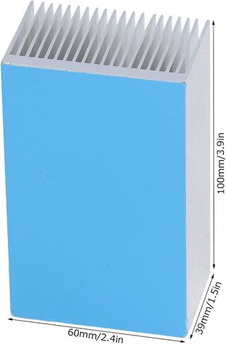 2Pcs Aluminum Electronic Radiators Extruded Heat Sink Module Cooler for Electronic CPU Chip Power Modules(with Adhesive) in Saudi Arabia