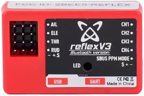 Fms RC طائرة ريفلكس V3 نظام التحكم في الطيران الدوراني الصغير للتحكم عن بعد طائرة طائرة ريفلكس V3 وحدة تحكم في الطيران مستقرة in Kuwait