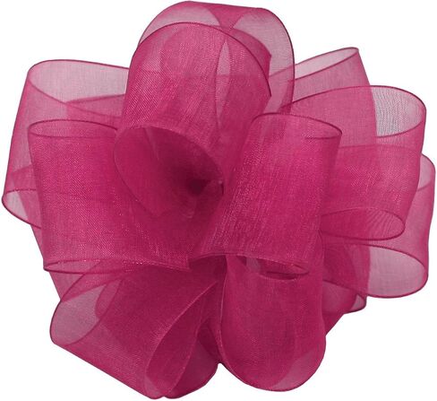 Berwick Offray LLC 135754 Simply Sheer Asiana Ribbon - 7/8" W X 100 yd - White Ribbon in Saudi Arabia