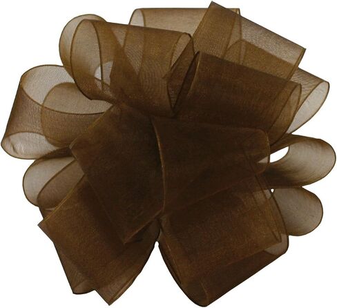Berwick Offray LLC 135754 Simply Sheer Asiana Ribbon - 7/8" W X 100 yd - White Ribbon in Saudi Arabia