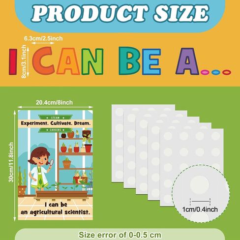 26 Pieces STEAM Careers Bulletin Board Set Science Classroom Bulletin Board Decoration Science Aviation Anthropology Medical Design Job Chart Poster with Inspirational Quotes for School Classroom Wall in Saudi Arabia