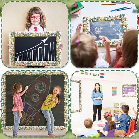 50ft Jungle Animal Bulletin Board Borders Woodland Classroom Borders Jungle Animal Cutouts Bulletin Board Back to School Decals Summer Board Decor Colorful Border Trims(Woodland Animals) in Saudi Arabia