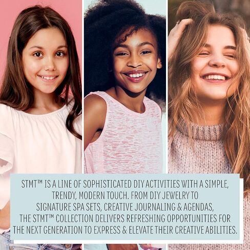 STMT DIY Leather Charm & Tassel Jewelry by Horizon Group USA, Design 10 Vsco Girl Jewelry & Accessories Using Flower Charms, Metal Charms, Leather Tassels, Stone Pendants, Beads & More. Multicolored in Kuwait