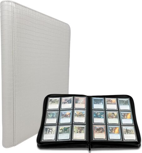 9-Pocket Dragon Binder Trading Card Album - 540 Pockets & 30 Pages Double-Sided - Standard Size Card Capacity - Collectible Card Album for Sports and Trading Card Games TCG (Black) in Saudi Arabia