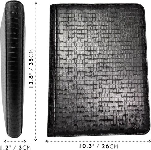 9-Pocket Dragon Binder Trading Card Album - 540 Pockets & 30 Pages Double-Sided - Standard Size Card Capacity - Collectible Card Album for Sports and Trading Card Games TCG (Black) in Saudi Arabia