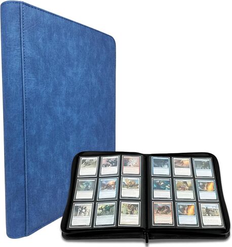 9-Pocket Dragon Binder Trading Card Album - 540 Pockets & 30 Pages Double-Sided - Standard Size Card Capacity - Collectible Card Album for Sports and Trading Card Games TCG (Black) in Saudi Arabia