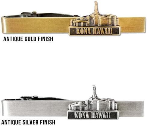 شريط ربطة عنق من الفولاذ الذهبي من Ringmasters Temple - مشبك ربطة عنق - هدية كهنوتية، LDS Missionary، مشبك ربطة عنق in Kuwait