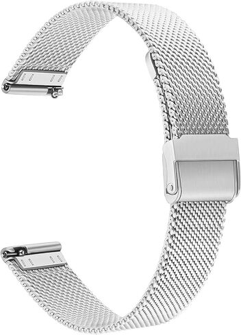 TRUMiRR Women Band for Garmin Lily 2 Smart Watch, Mesh Stainless Steel Watchband Strap for Garmin Lily 2 only in Saudi Arabia