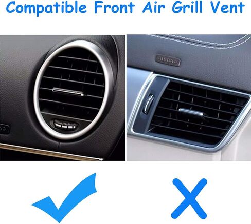 TTCR-II Front AC Vent Outlet Tab for Mercedes Benz, 1 PC Front Left/Right/Center Air Grille Clip for Mercedes Benz W164 ML320 ML350 ML400 ML500 ML550 2006-2011 X164 GL350 GL450 GL550 2007-2012 in Saudi Arabia