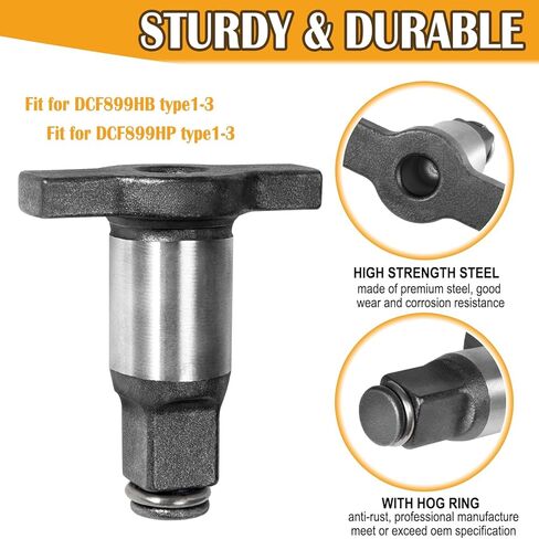 N415875 1/2 "استبدال السندان، مجموعة سندان مفتاح الربط المؤثر مناسبة لديوالت/بلاك آند ديكر 18 فولت 20 فولت ماكس XR لـ DCF899HB type1-3، DCF899HP type1-3 in Kuwait