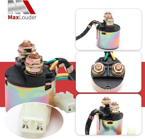 Starter Solenoid Relay for Honda TRX400 Fourtrax Foreman 1995-2003 TRX350 Fourtrax Rancher 2000-2006, Black in Kuwait