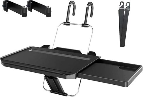 CHENGTIE Car Steering Wheel Seat Tray Portable Desk Board, Lunch Tray Convenient Table Board for Long-Distance Travel and Rest in Saudi Arabia