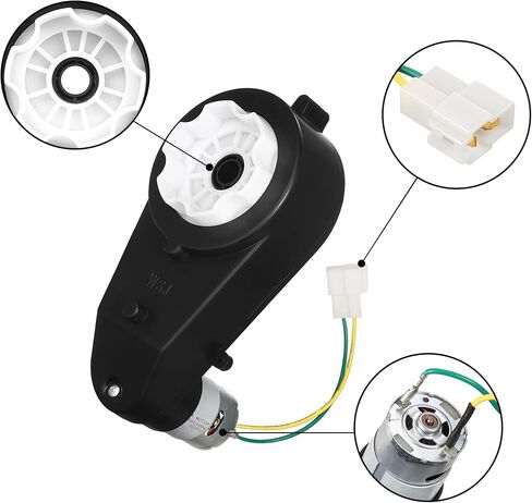 24V Kids Ride On Car Gearbox 24V 40000RPM Motor 2Pcs Electric Motor Gearbox Motorcycles High Speed RS555 Drive Engine Match Kids Ride On Toys Car Motors in Kuwait