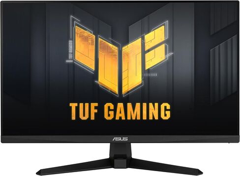 شاشة ASUS TUF Gaming مقاس 25 بوصة (24.5 قابلة للعرض) بدقة 1080 بكسل (VG259Q3A) - دقة FHD، 180 هرتز، 1 مللي ثانية، تقنية IPS سريعة، ضبابية حركة منخفضة للغاية، FreeSync، سرعة متغيرة، مكبرات صوت، 99% sRGB، Shadow Boost ضمان لمدة 3 سنوات in Kuwait