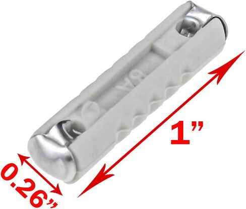 100 قطعة فيوز سيارة 8 أمبير نمط طوربيد قديم من نوع فيوز أنبوب للسيارات الأوروبية in Kuwait