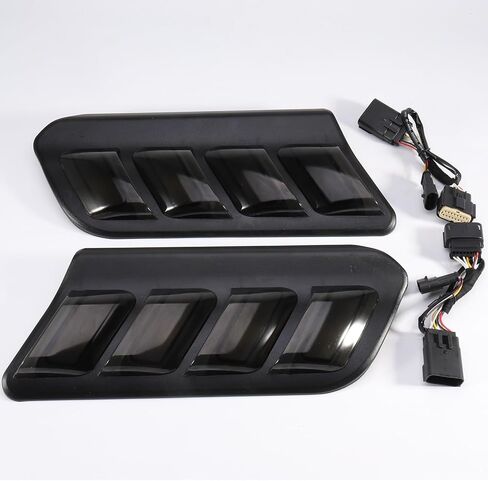 مصابيح LED للعلامات الجانبية أضواء إشارة الانعطاف لعام 2021 2022 2023 2024 Ford Bronco 2/4 باب مقاوم للماء كهرمان مصابيح جانبية للعلامات الجانبية ضوء رؤية درب (ليس لنمط برونكو سبورت ورابتور) in Kuwait