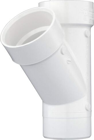 CHARLOTTE PIPE 3 DWV WYE Street DWV (Drain, Waste and Vent) (1 Unit Piece) in Saudi Arabia