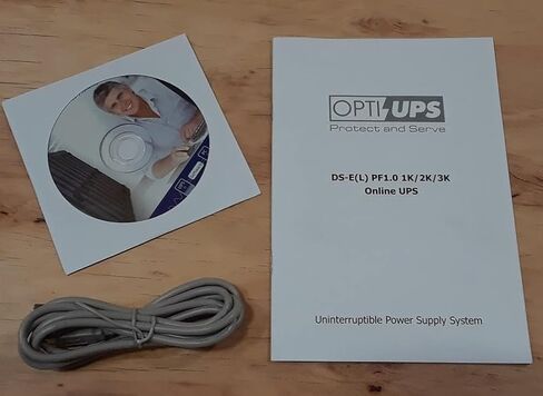 OPTI-UPS DS2000E II (2000VA / 2000W) Online Double Conversion Uninterruptible Power Supply, Pure Sine Wave, UPS Battery Backup, Surge Protection, (Requires 20 amp Outlet, See Picture) in Saudi Arabia