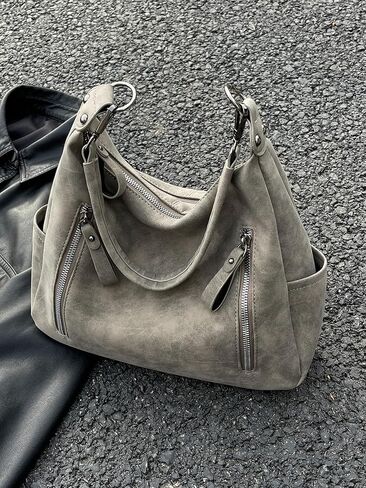 Verdusa Women's Versatile Shoulder Bag Crossbody Bags Large Hobo Purse in Saudi Arabia