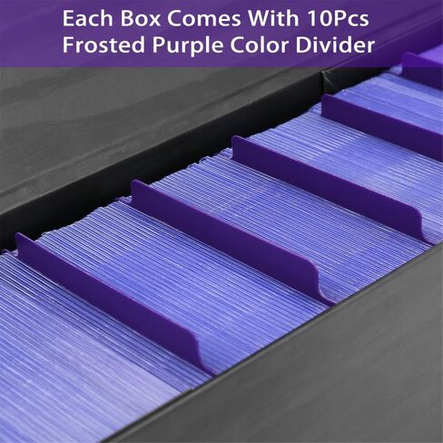 Trading-Card Storage Box, Retro Wood Grain Card Storage Box with 30Pcs Dividers for TCG/Magic/Mtg Storage and Collection Fits 800 Cards,200 Card Sleeves(retro black -3pack) in Saudi Arabia