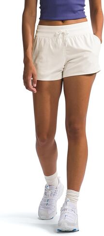 THE NORTH FACE Women's Aphrodite Short (Standard and Plus Size), White Dune, Large Regular in Saudi Arabia