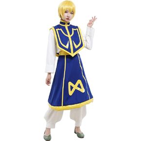 miccostumes Unisex Costume Anime Cosplay Long Sleeves Suit Outfit with Cloak and Skirt