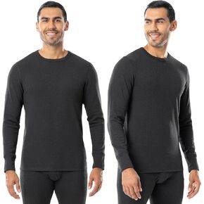 Wells Lamont Men's Cotton Polyester Raschel Thermal Top-2 Pack
