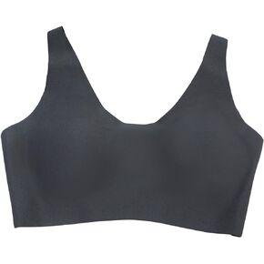 Amofer Women's Comfort Revolution Wireless Evening Bra, Full-Coverage Wirefree T-Shirt Bra