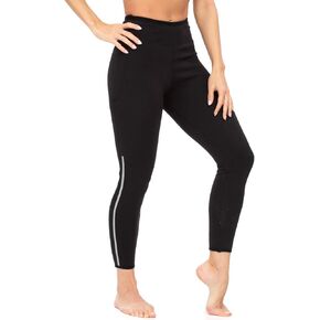 Women Sauna Pants Hot Sweat Neoprene Slimming Leggings High Waist Work Out Trousers