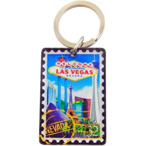 Westman Works Las Vegas Sign Key Chain Metal Souvenir Gift