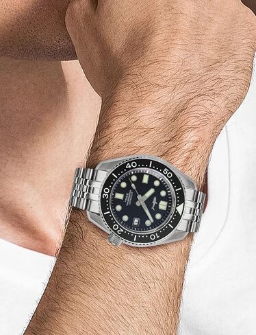 ساعة Heimdallr للرجال للغوص 300 متر مقاومة للماء NH35 أوتوماتيكية ميكانيكية فائقة مضيئة من الكريستال الياقوت ساعة يد رياضية للرجال، 3 وصلات، 5 وصلات in Kuwait